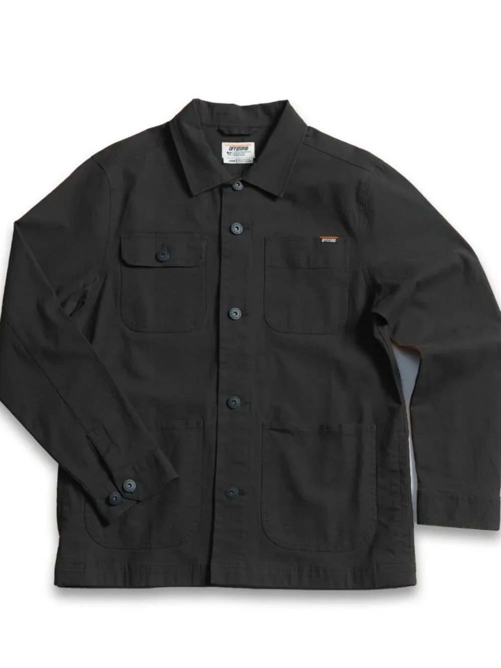 Off The Grid Surplus Heston Chore Coat - Black